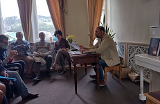 В Астафьевской библиотеке состоялась встреча с Михаилом Тарковским